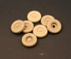 Panzer Art RE35-119 Road wheels for “Einheistdiesel” (gelande pattern) 1/35